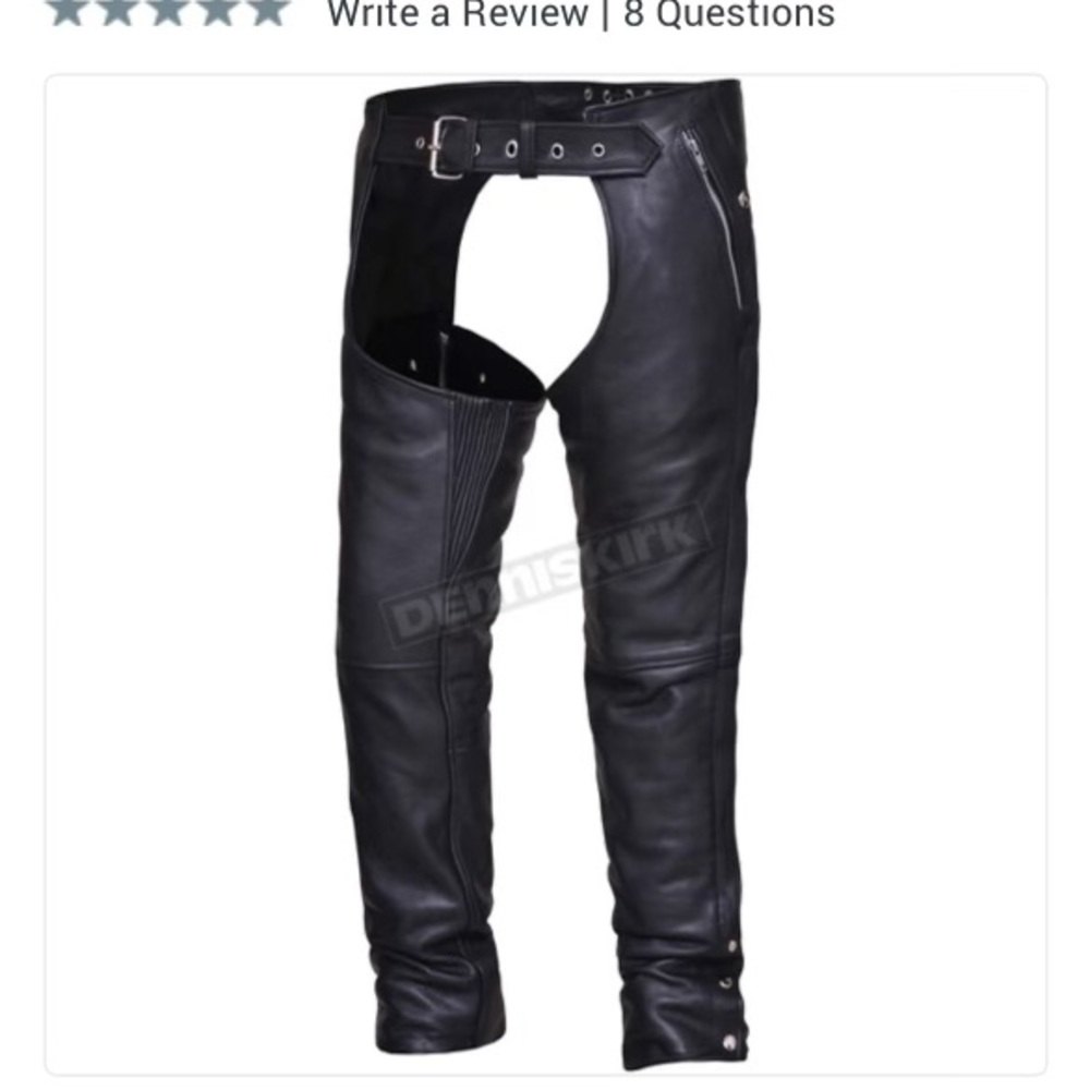 Men’s leather chaps